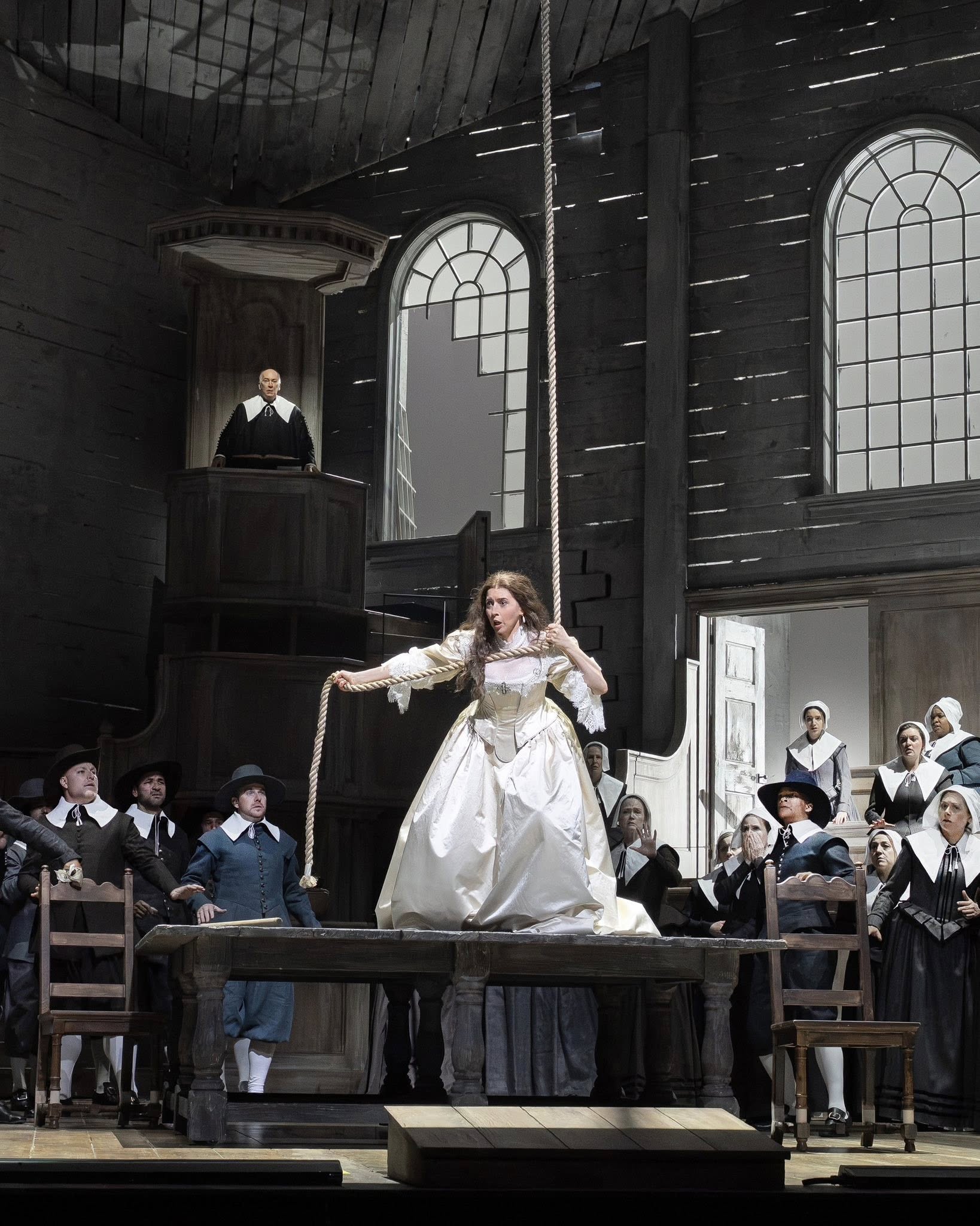 Photo of Lisette Oropesa in the Met's I Puritani