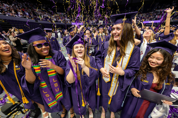 LSU graduation